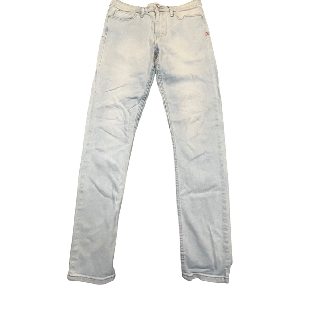 BDG Mens Skinny Stretch Jeans Light Wash Blue Denim 31x32 Urban Outfitters